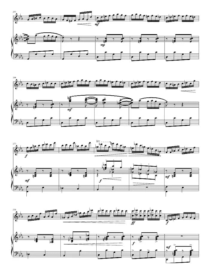 阳光照耀着塔什库尔干（钢琴+小提琴）