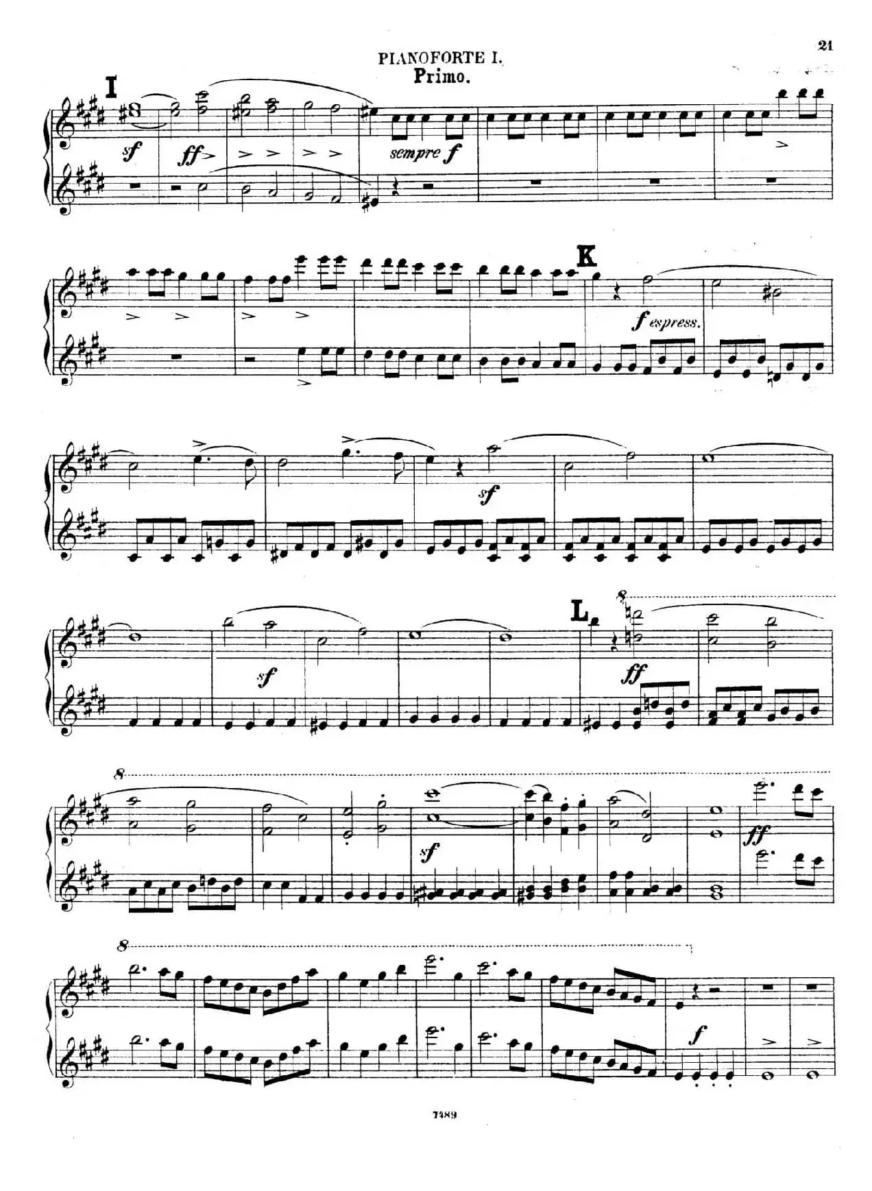 Ein Sommernachtstraum Overture Op.21(仲夏夜之梦序曲·八手联弹版)