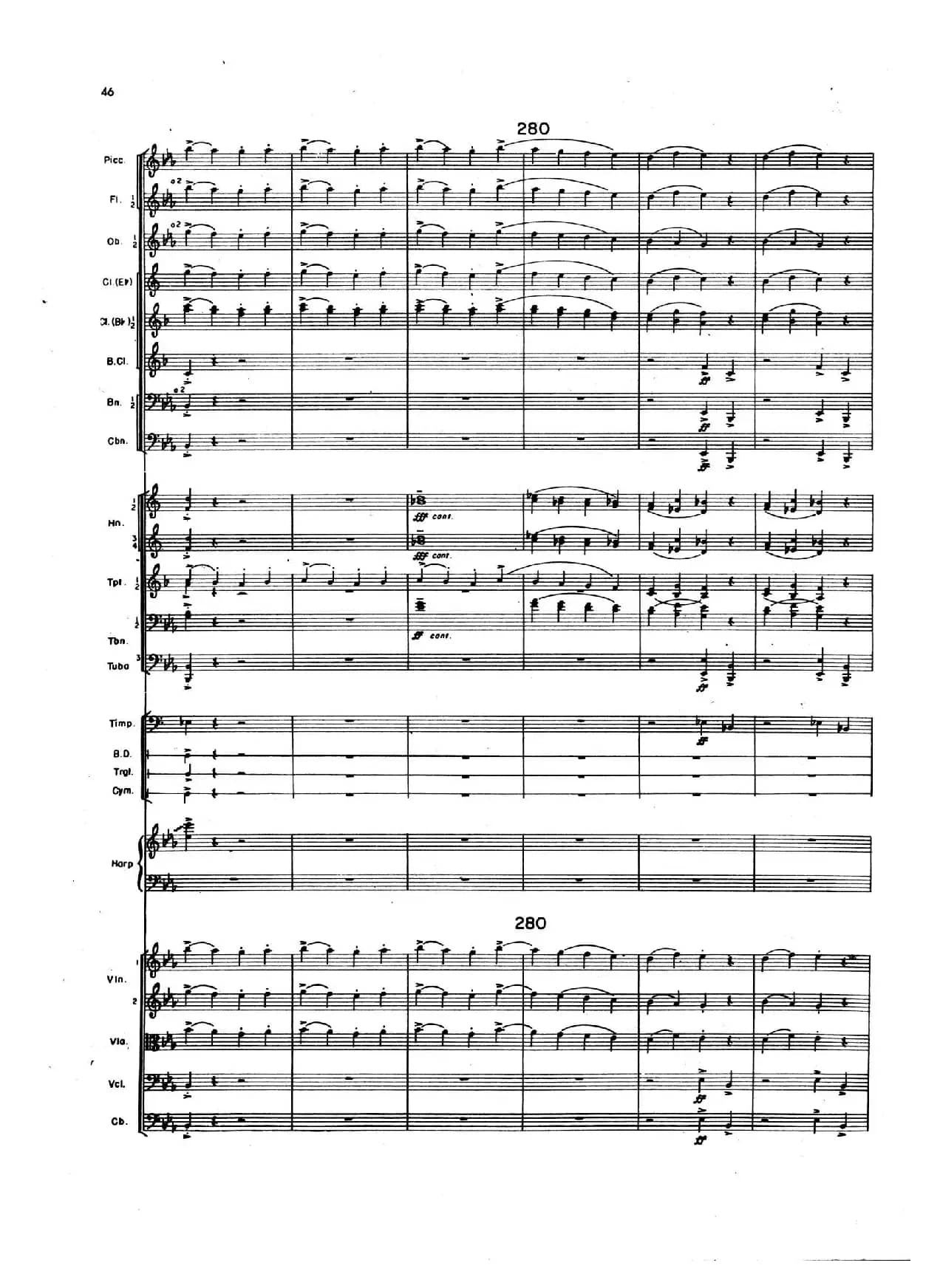 OVERTURE TO CANDIDE（《坎迪德》序曲）（交响乐总谱）