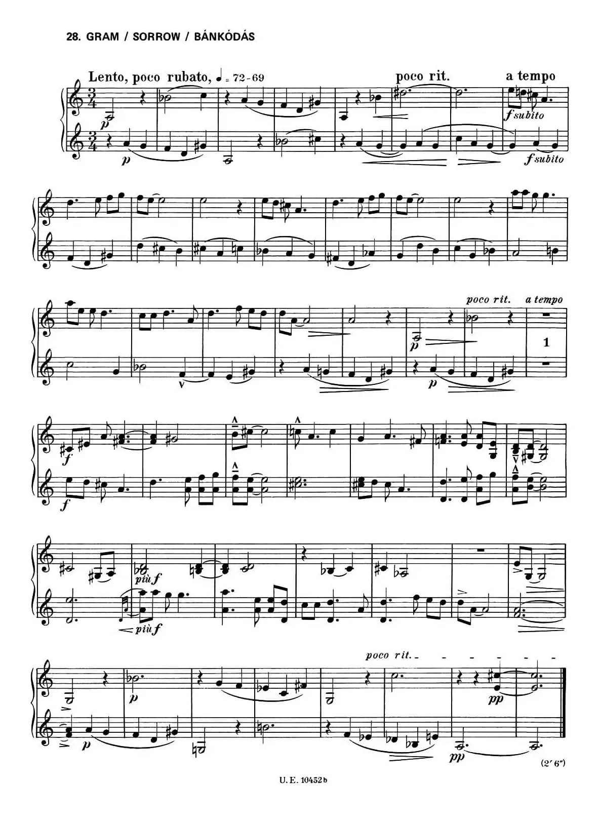 2首小提琴二重奏（No.27、No.28）