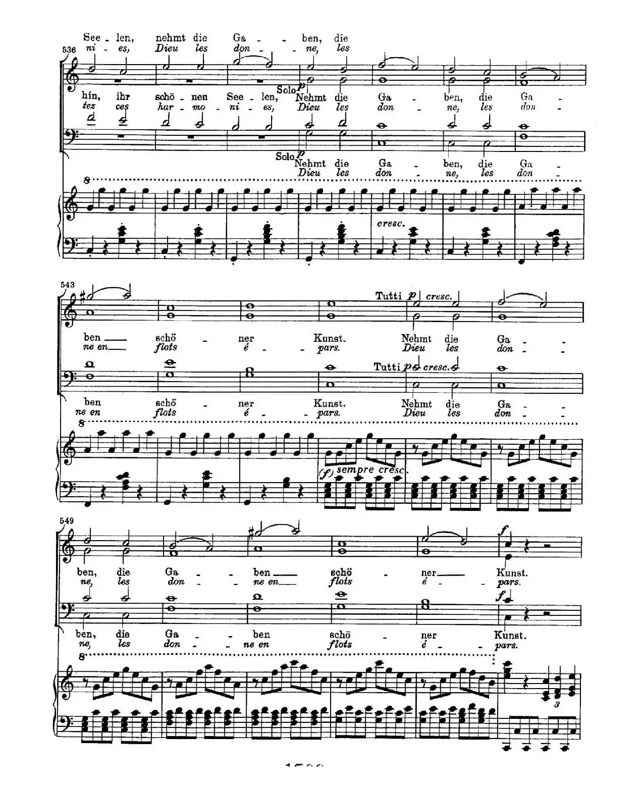 Choral Fantasia in c Minor Op.80（c小调合唱幻想曲·钢琴独奏版）