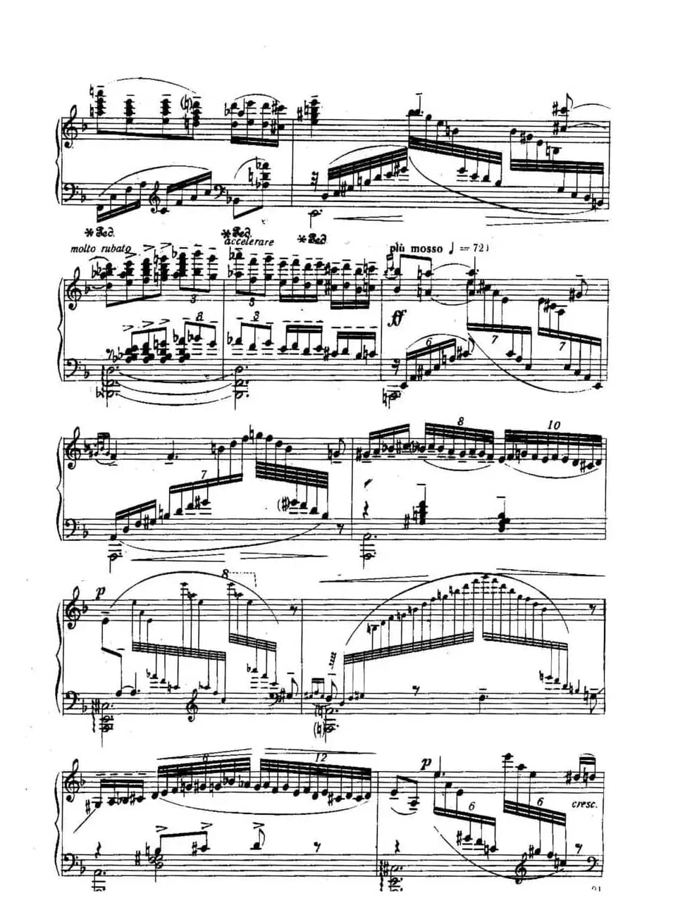 Six Préludes Exotiques Op·17（6首特色前奏曲·2）