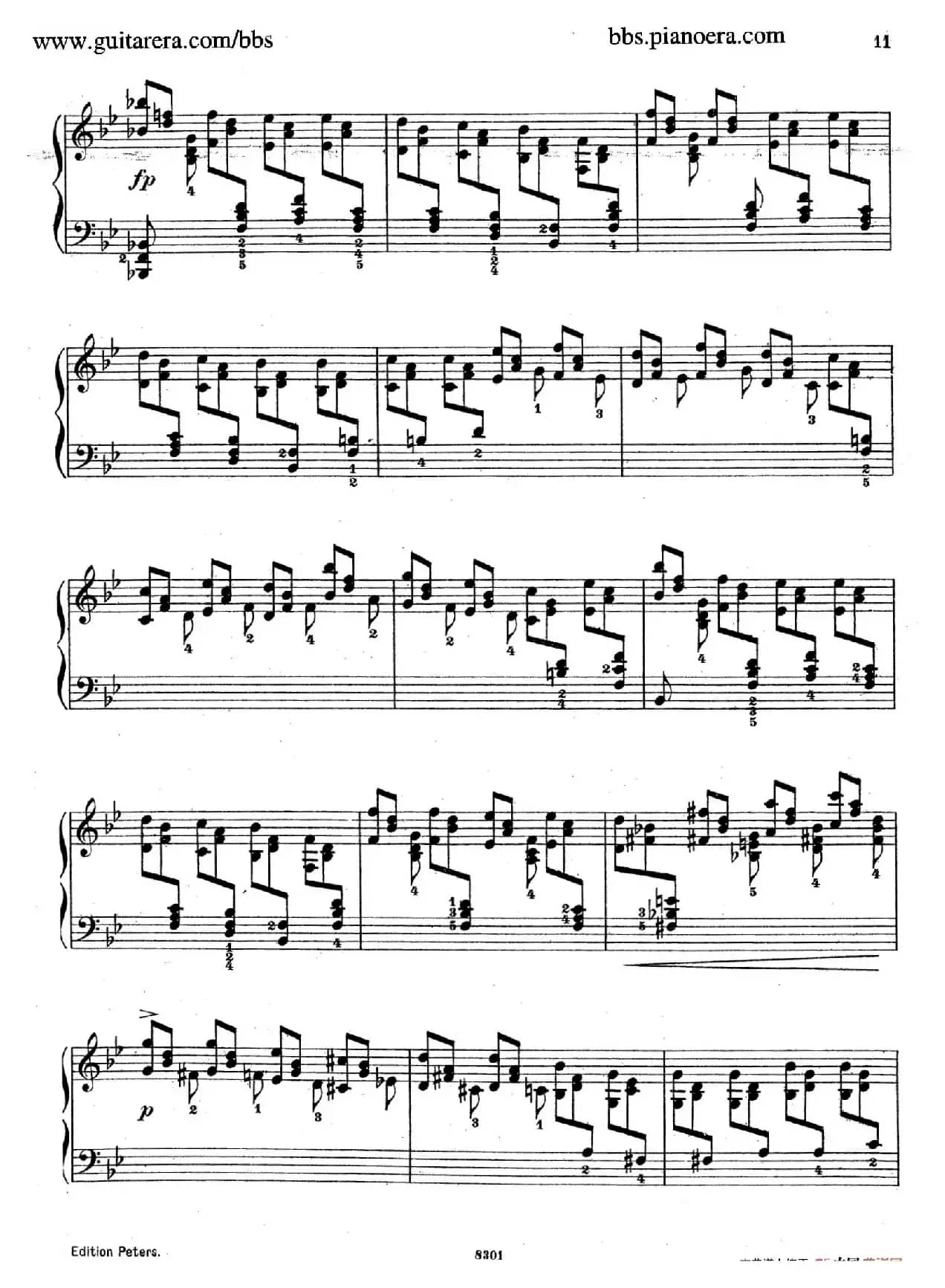 Six Pieces Op.32（6首小品·6. 精灵 ）