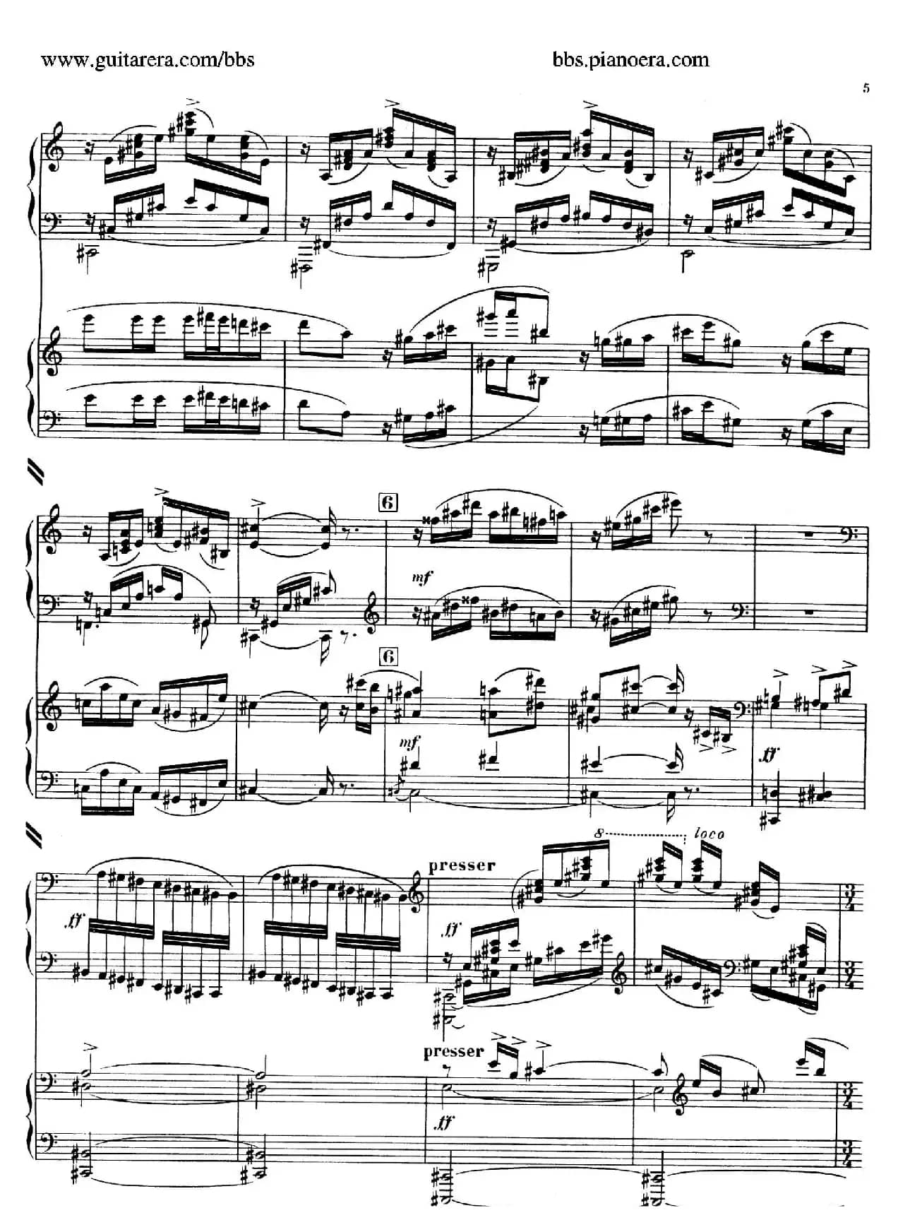 Piano Concerto in c-sharp Minor （升c小调钢琴协奏曲·第一乐章）