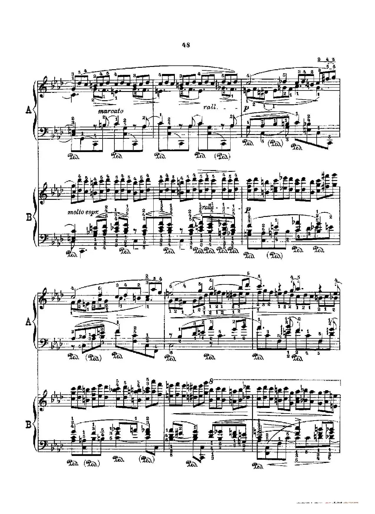 53首以肖邦练习曲为素材而作的练习曲（No.28）