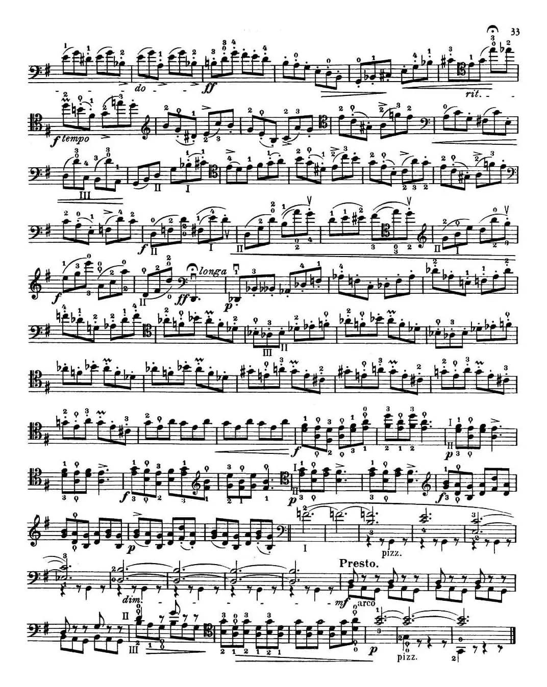 大提琴高级练习曲40首 No.15