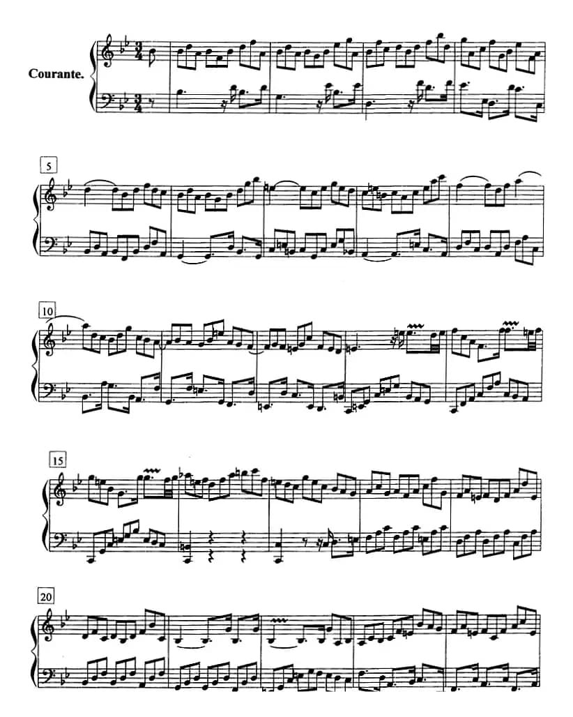 钢琴教程第七级 复调曲 帕蒂塔（第一套）