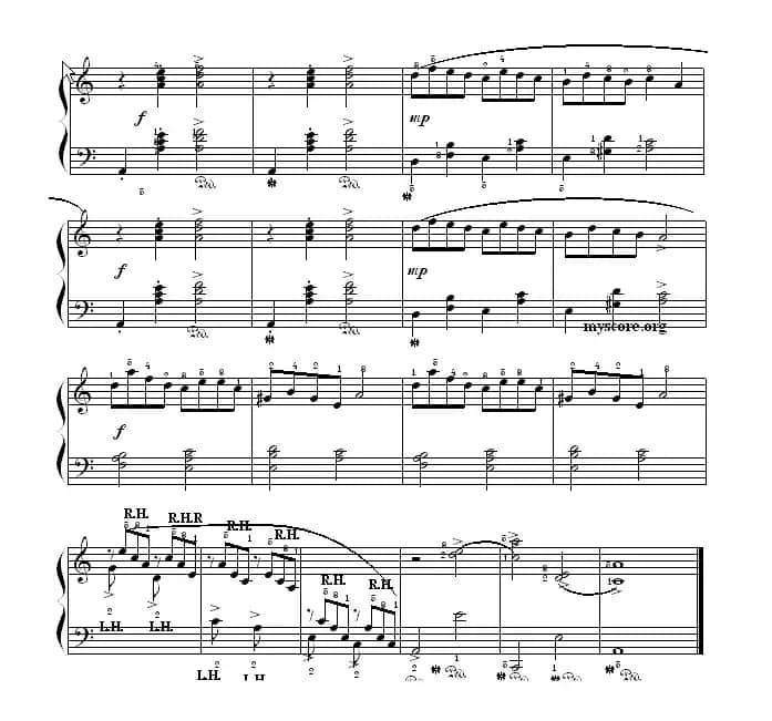 考级初级曲目：惊险的航行