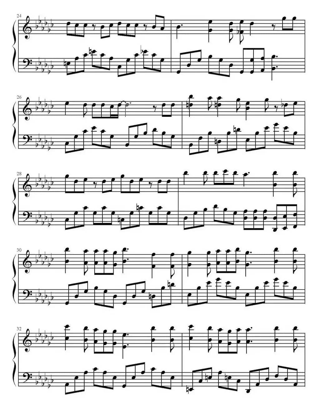 没那么简单（弹吧网制谱版）