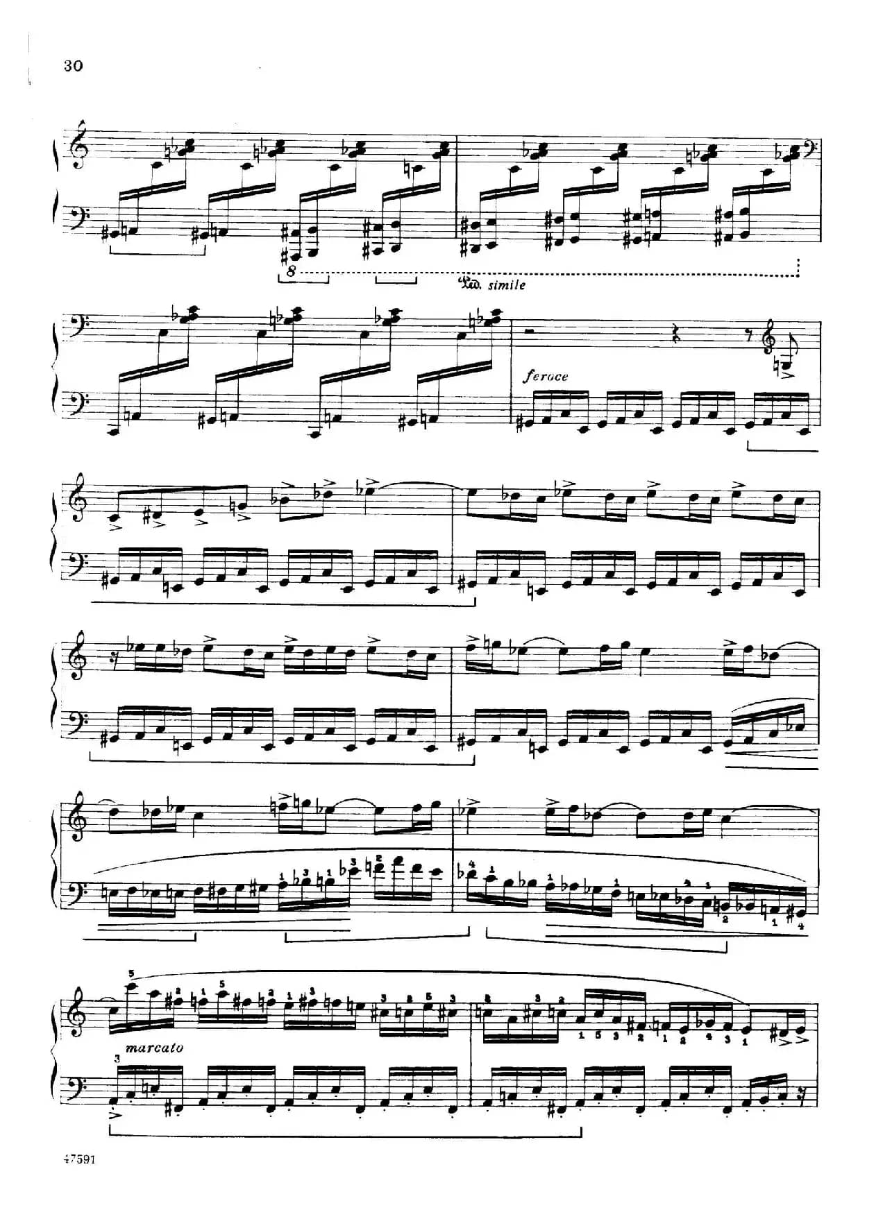 Piano Sonata in E-flat Major Op.95（降E大调钢琴奏鸣曲·Ⅲ）