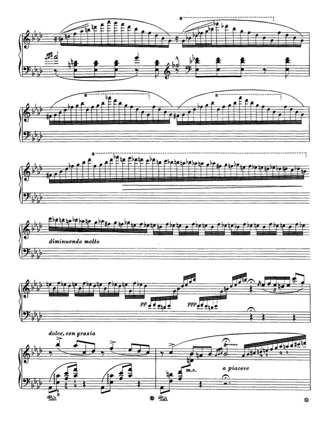 12首超级技巧练习曲：Ricordanza（回忆）