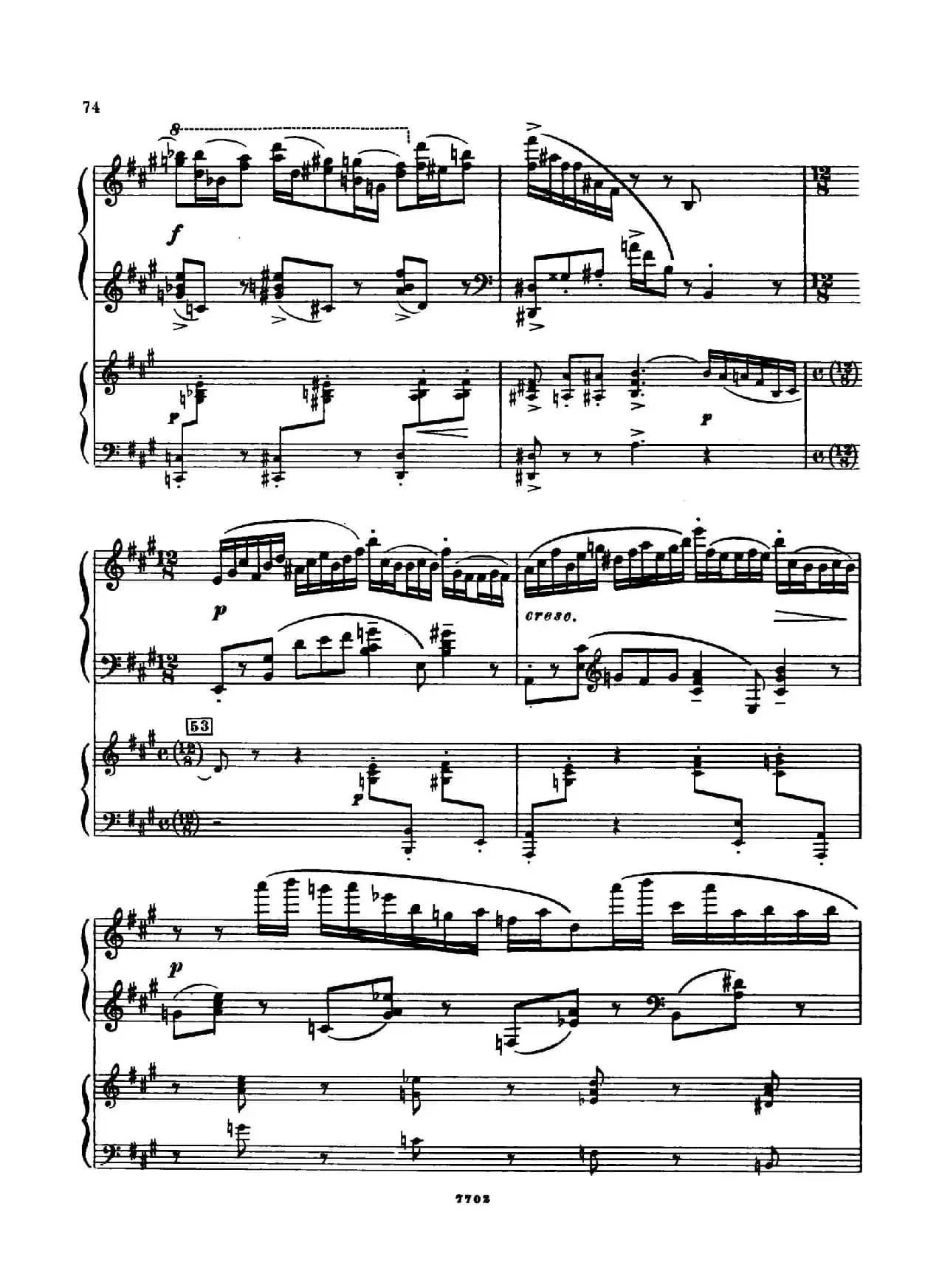 升f小调第一钢琴协奏曲 Op.1（双钢琴版）