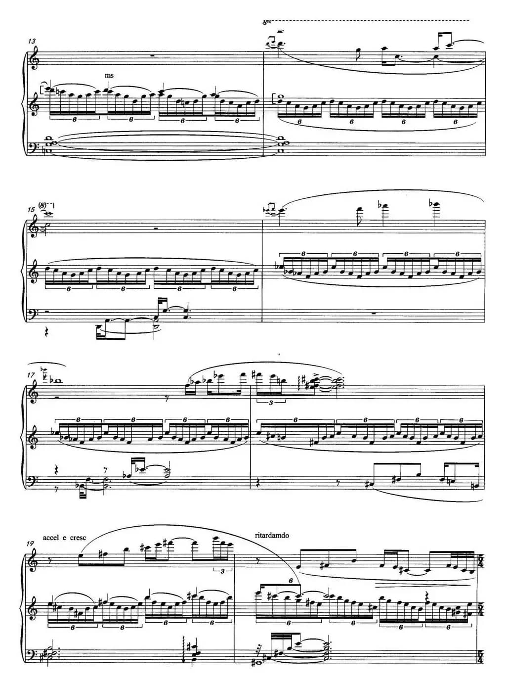 音画奏鸣曲——绿页（钢琴独奏）