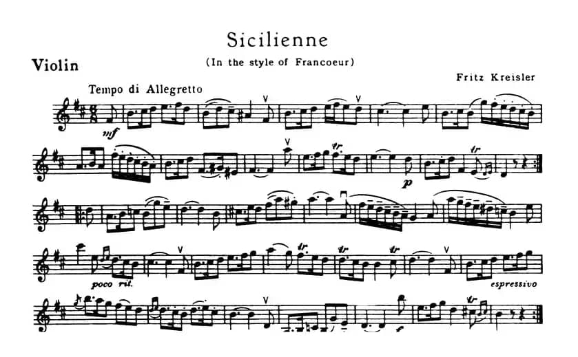 Sicilienne（西西里安舞曲）