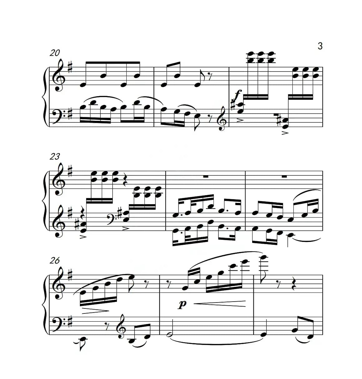 第四级 酸枣刺（中国音乐学院钢琴考级作品1~6级）