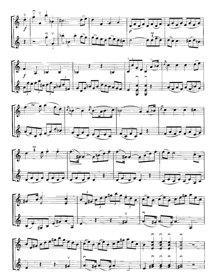 霍曼《小提琴基础教程》选曲：小二重协奏曲