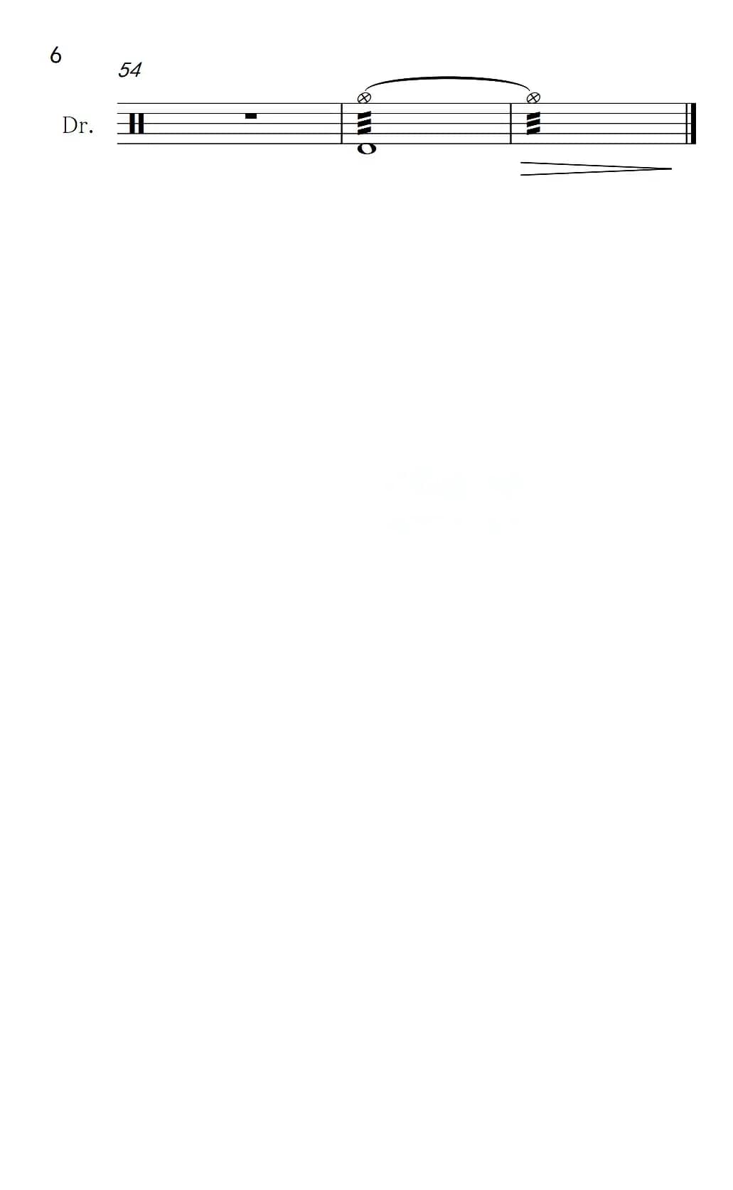 天路（架子鼓谱）