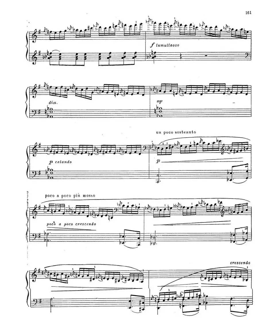 G大调第四钢琴协奏曲 Op·58（第一乐章）