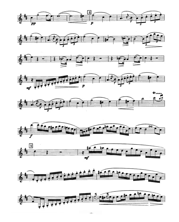 单簧管考级教材·第十级