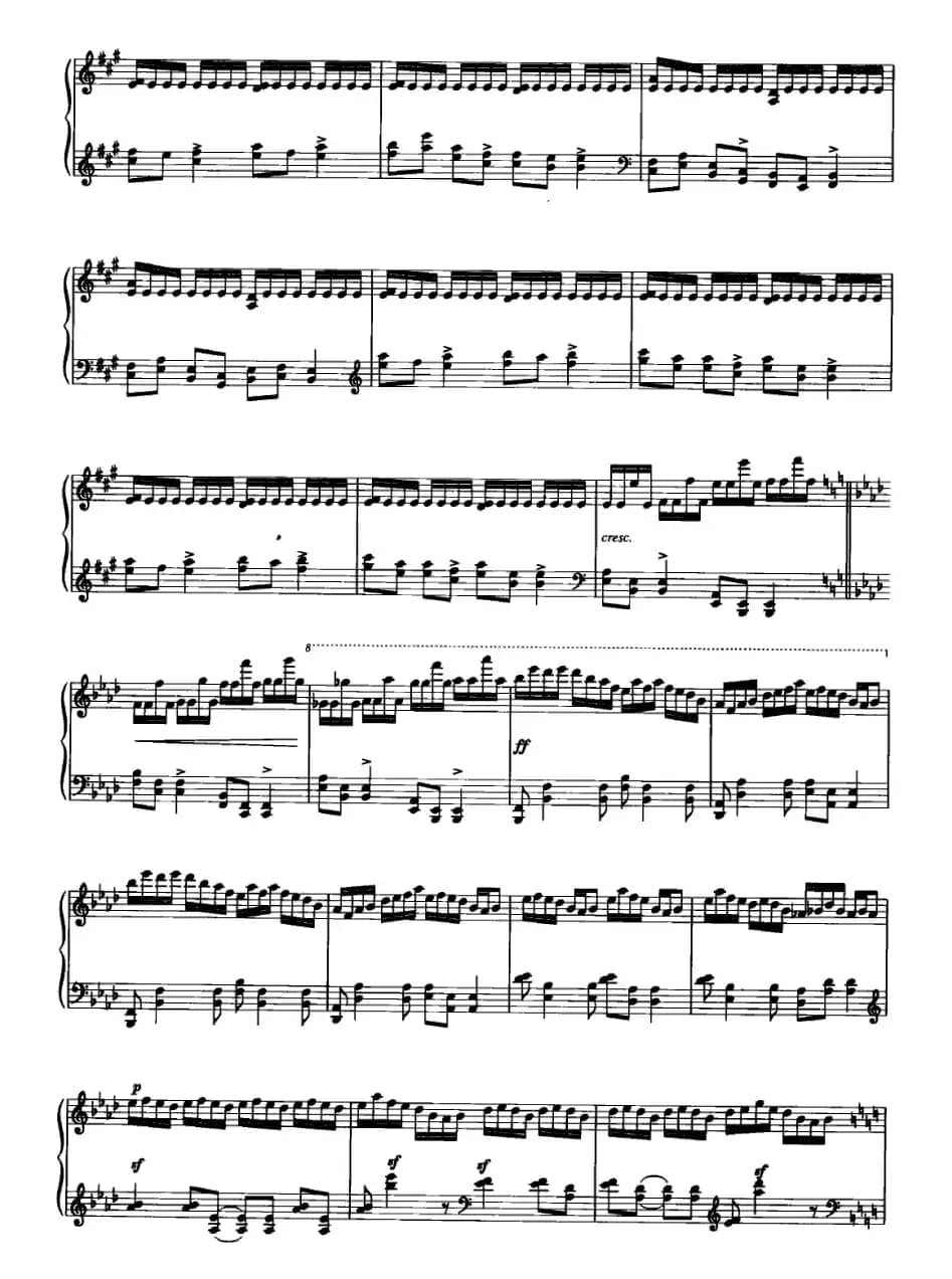 练习曲（郭志鸿作曲版）