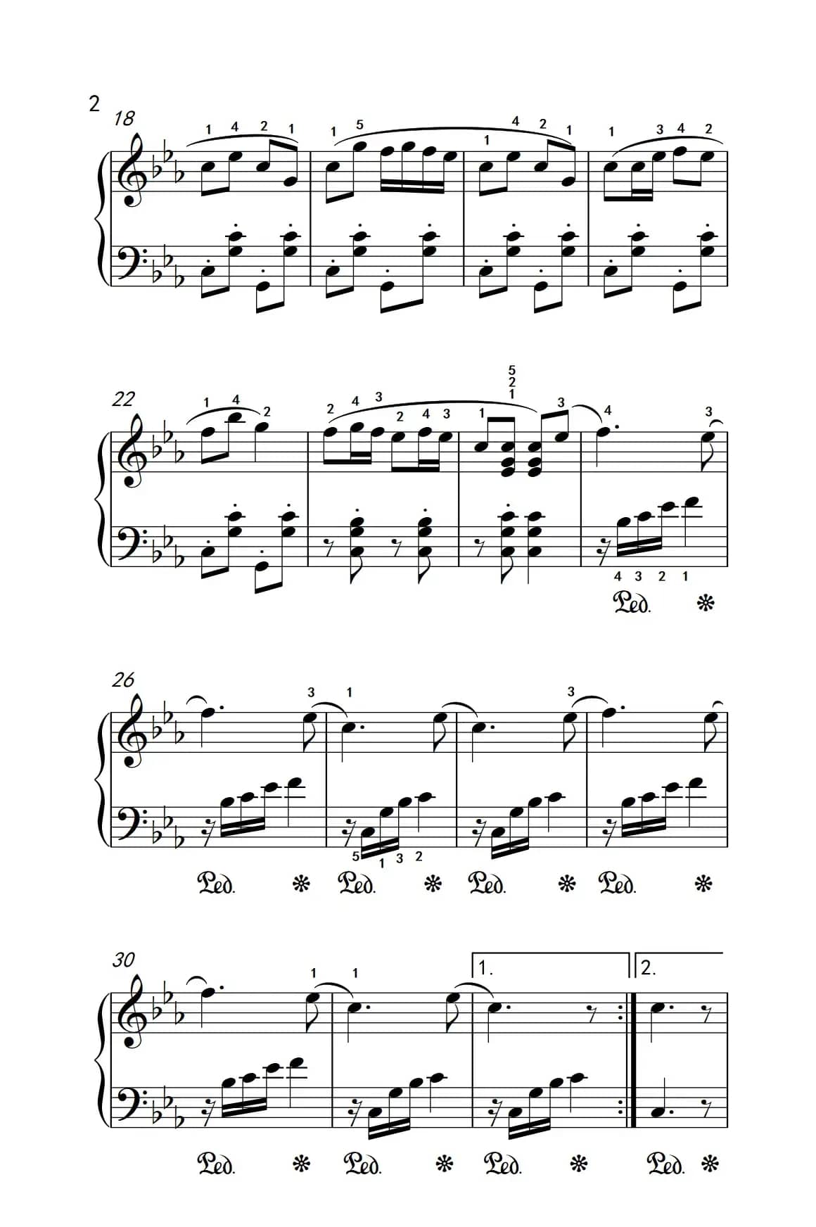 瑶族长鼓舞（老年大学 钢琴教程 3）