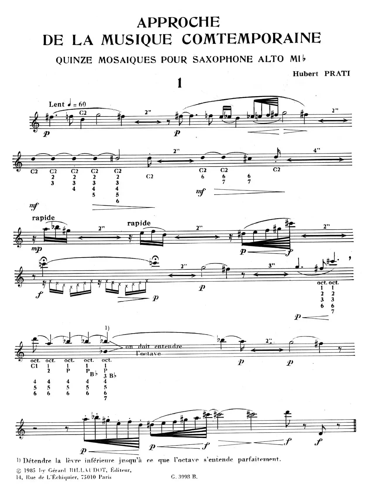 15首现代派练习曲（1）