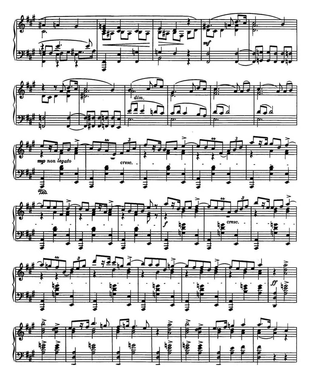 9首玛祖卡舞曲 Op.25（No.7）