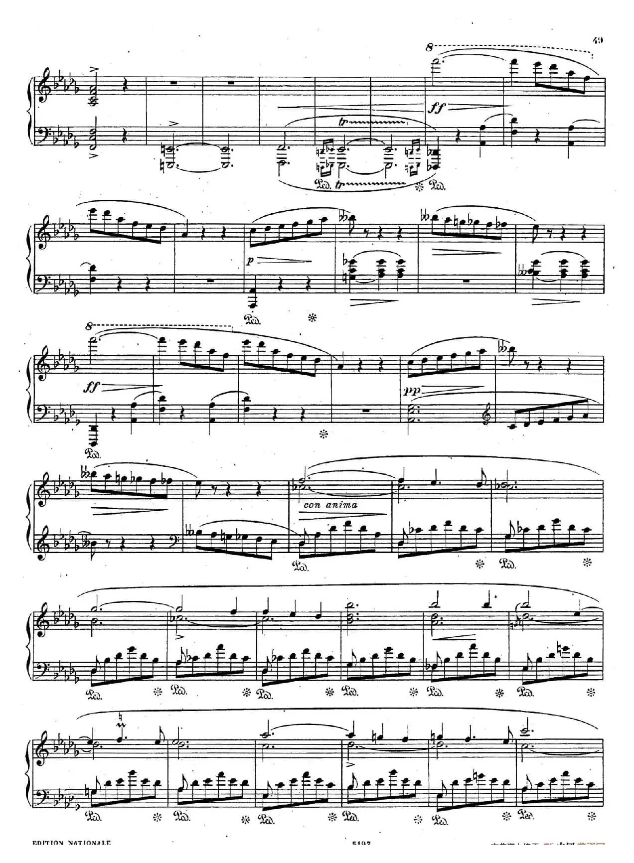 Scherzo no.2 in b-flat Minor Op.31 (降b小调第二谐谑曲)