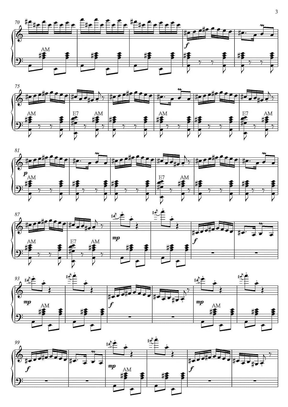 云雀（罗马尼亚民间乐曲、廖一瑄改编版）