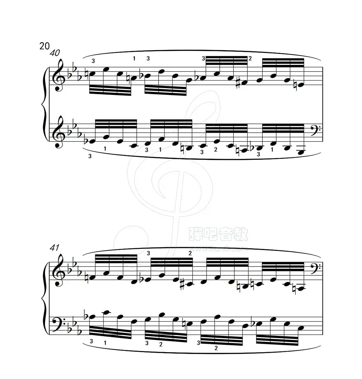 练习曲 30（克拉莫钢琴练习曲60首）