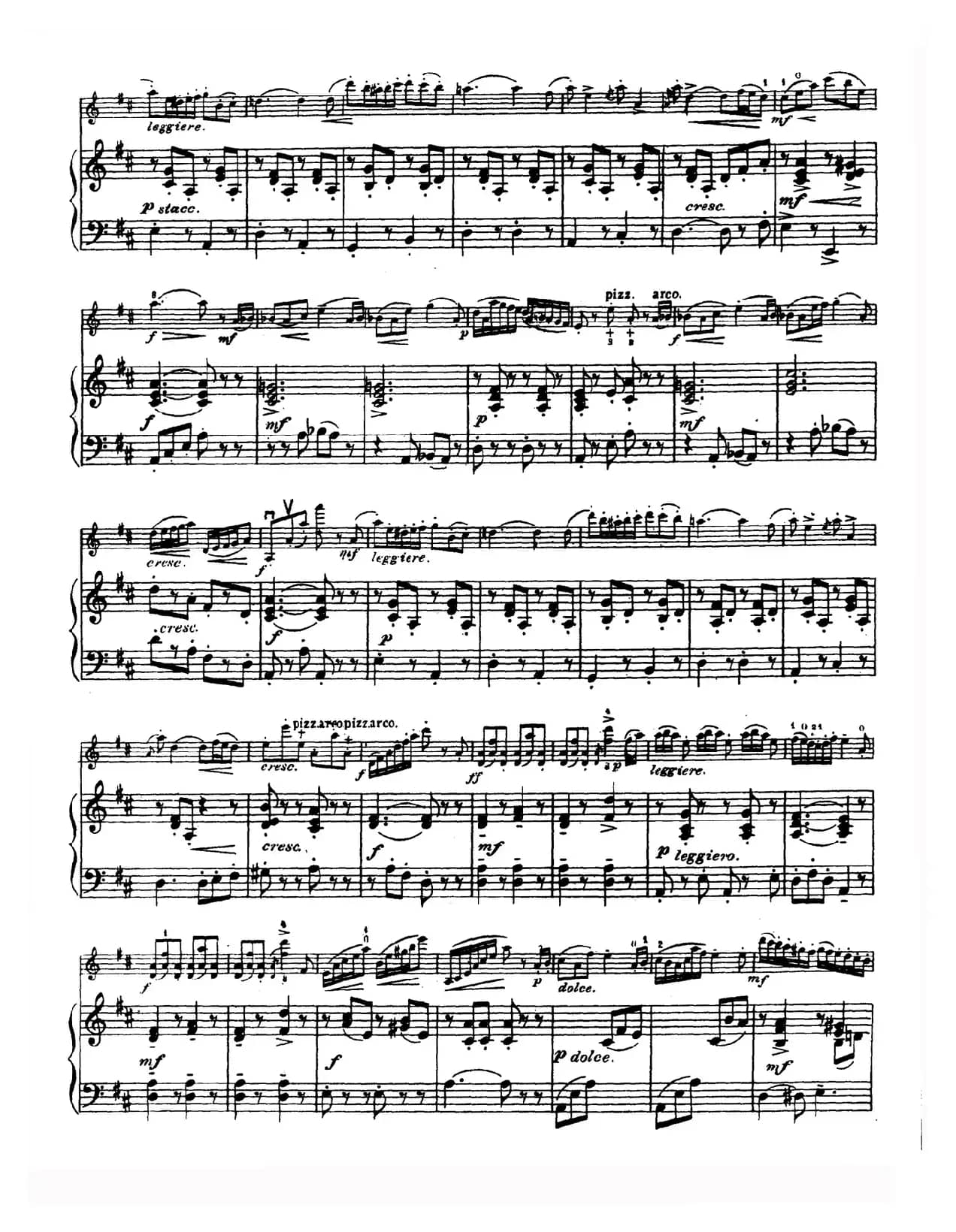 D大调学生协奏曲（塞茨作品第15号）