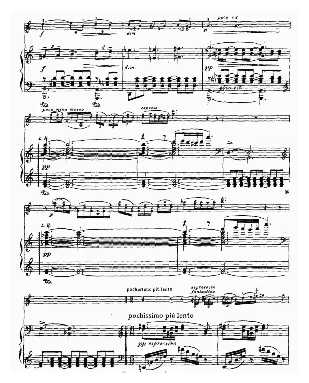 夜曲（格里格作曲版、小提琴+钢琴伴奏）