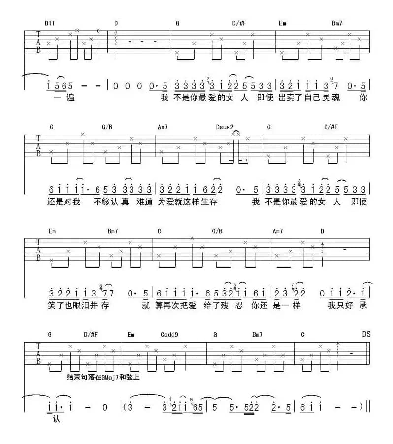 我不是你最爱的女人