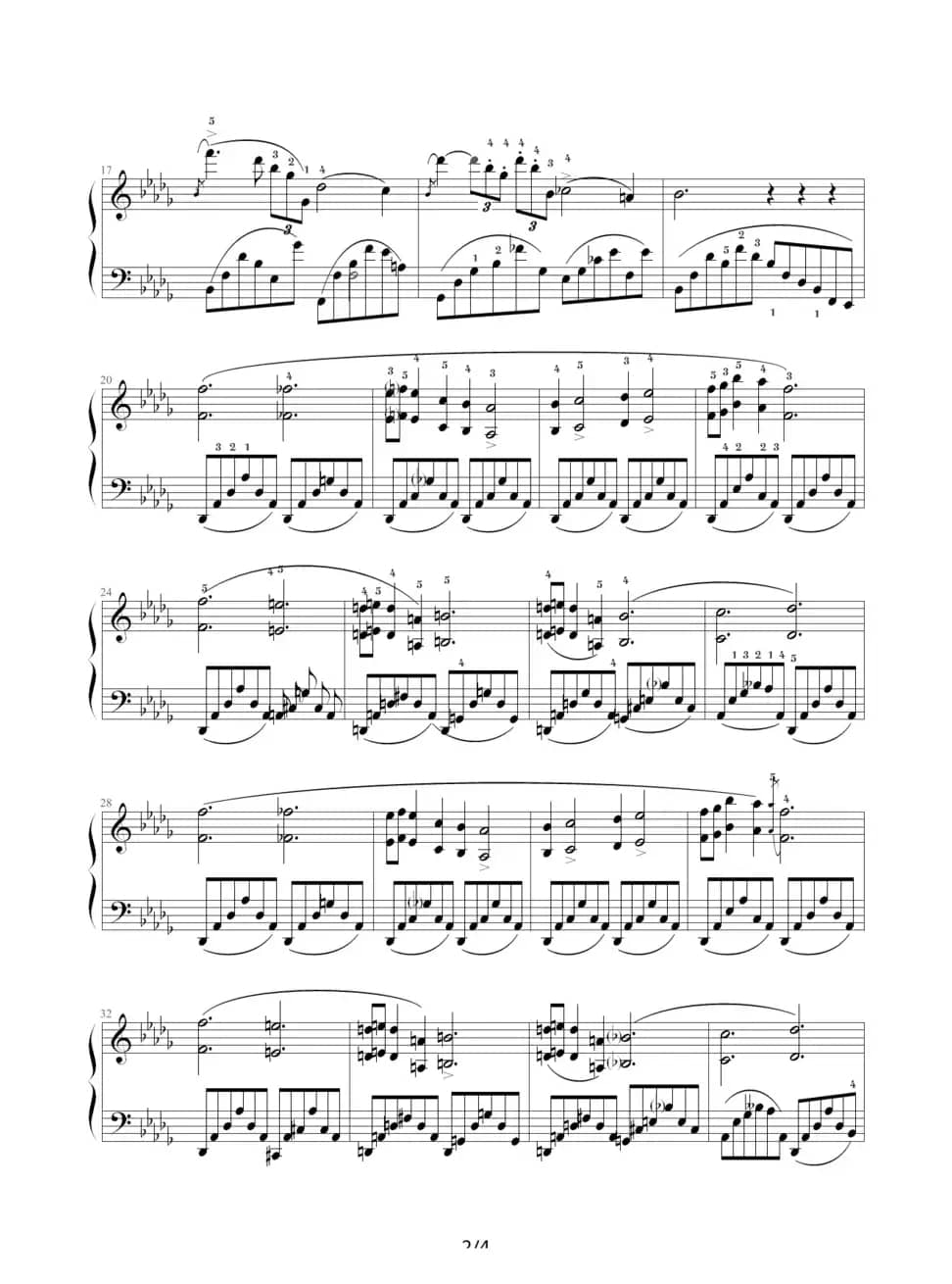 降b小调夜曲，Op.9,No.1（肖邦第1号夜曲）