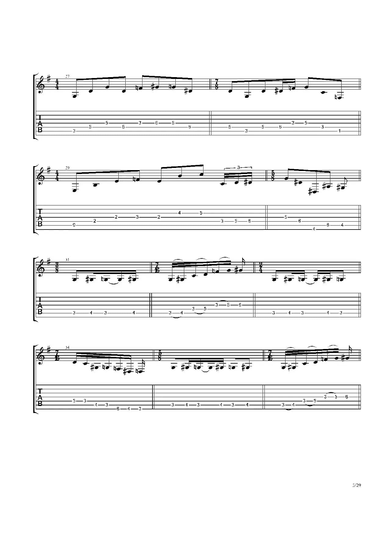 The Dance Of Eternity（吉他独奏）