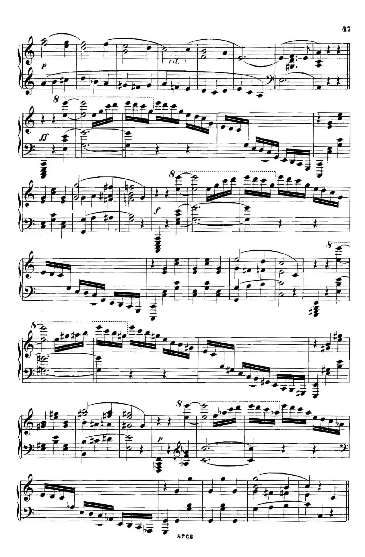 舞会 Le Bal Op.14（No.4）