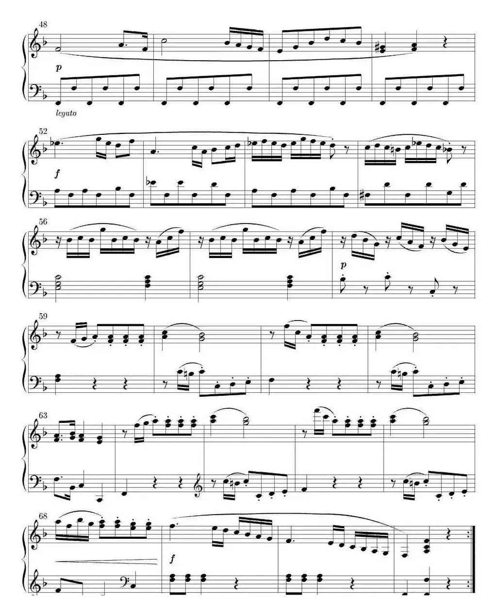 6 Sonatinas Op.36（6首钢琴小奏鸣曲-4）