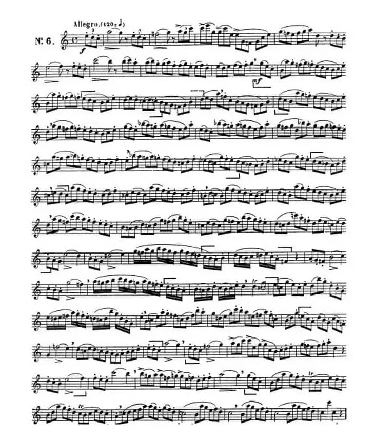 克劳斯古典萨克斯练习曲1-10