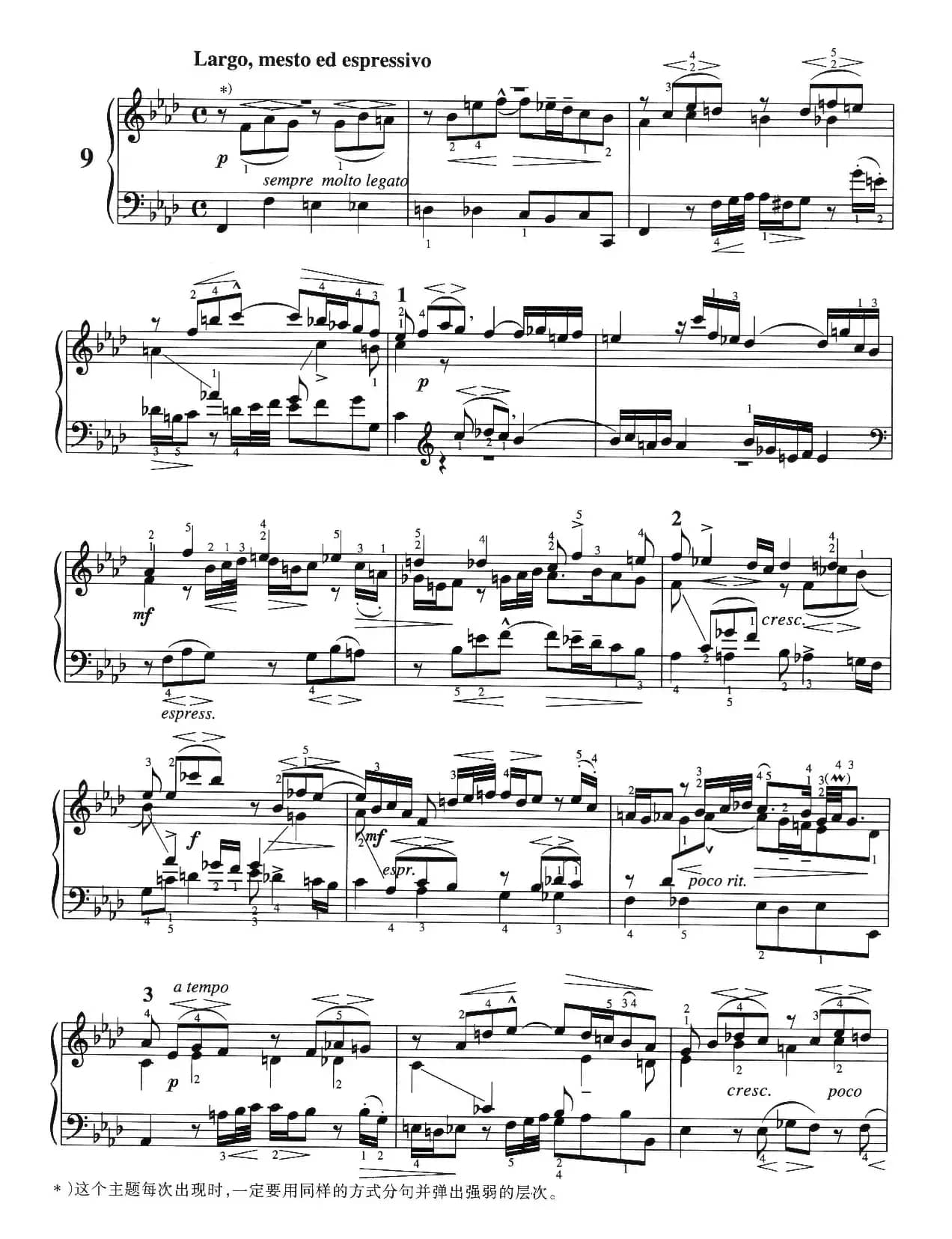 三部创意曲 No.9（人音2000.10首版）