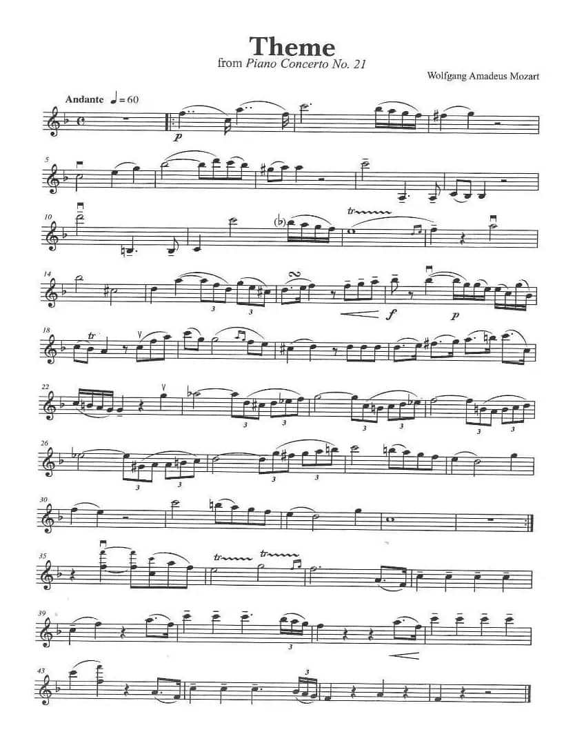 THEME（莫扎特作曲版）