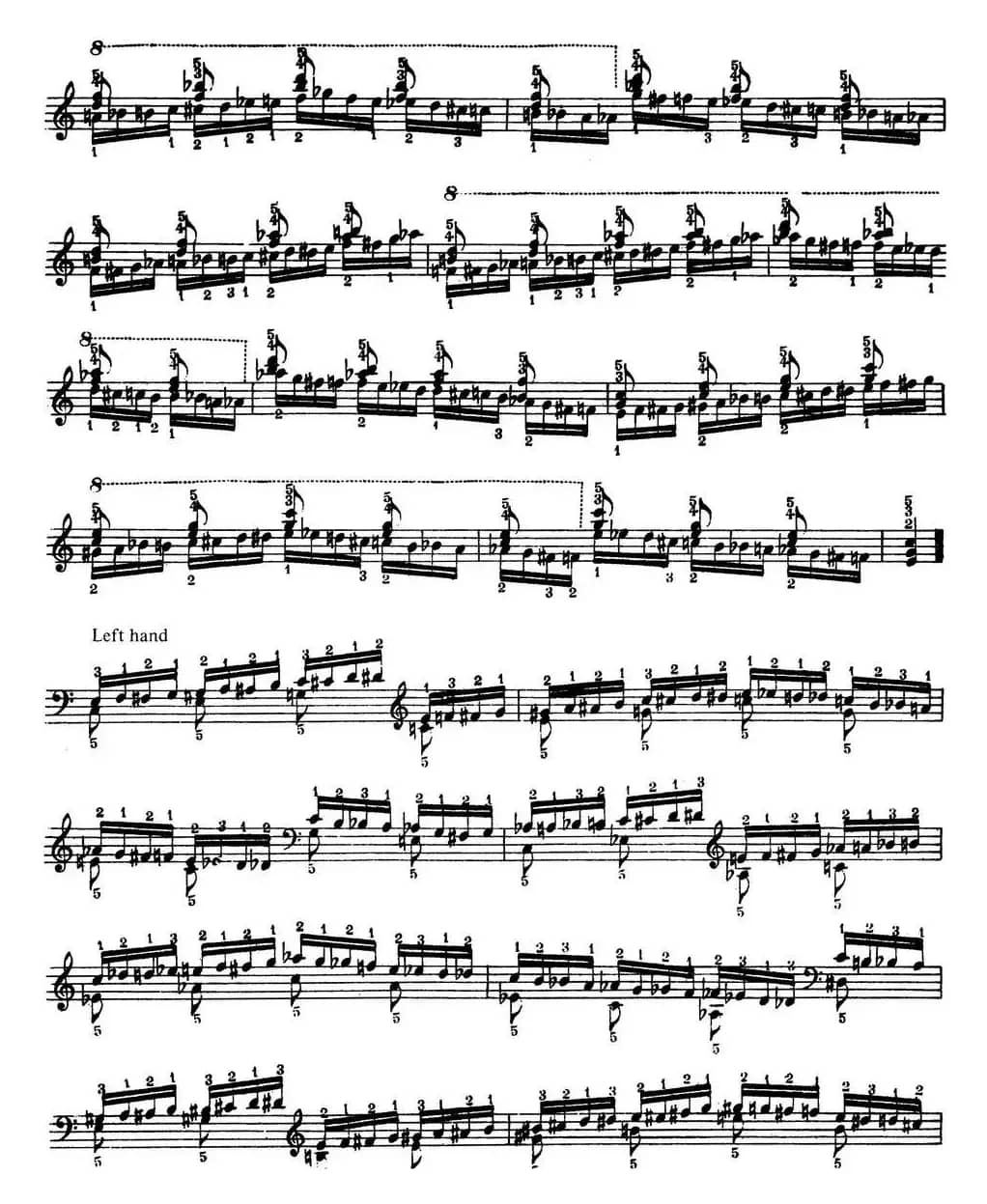 Technical Exercises S.146（李斯特钢琴技巧练习 BOOK Ⅳ）