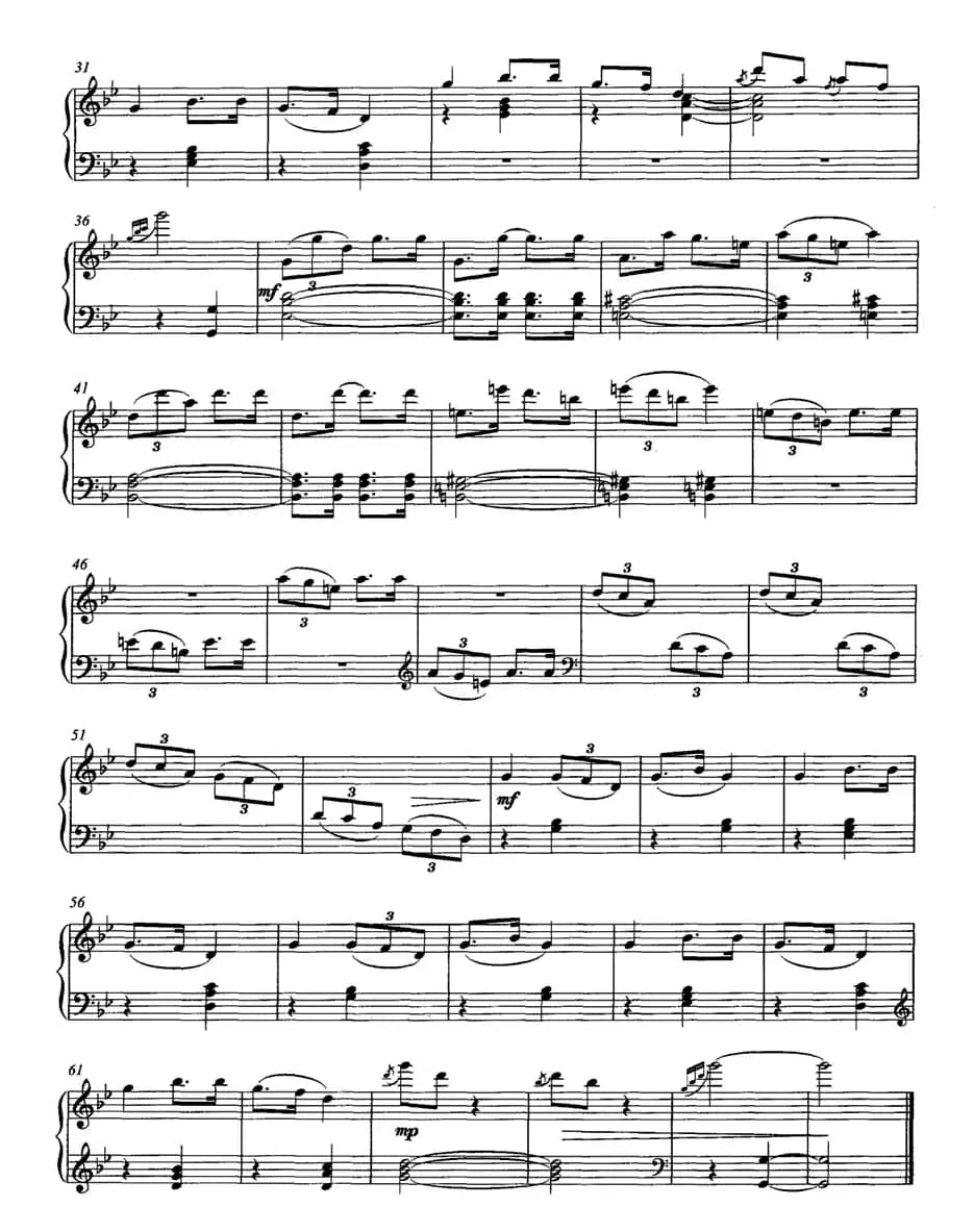 儿童钢琴组曲4、《麻雀》回旋曲