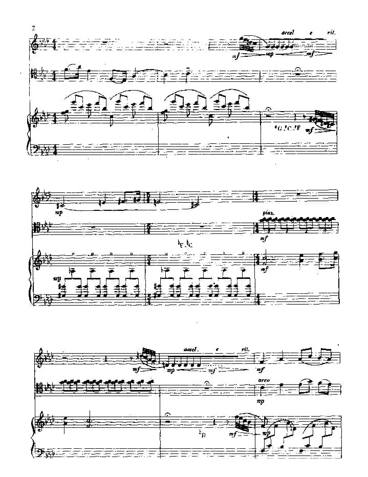 春归去（长笛、大提琴、竖琴三重奏）