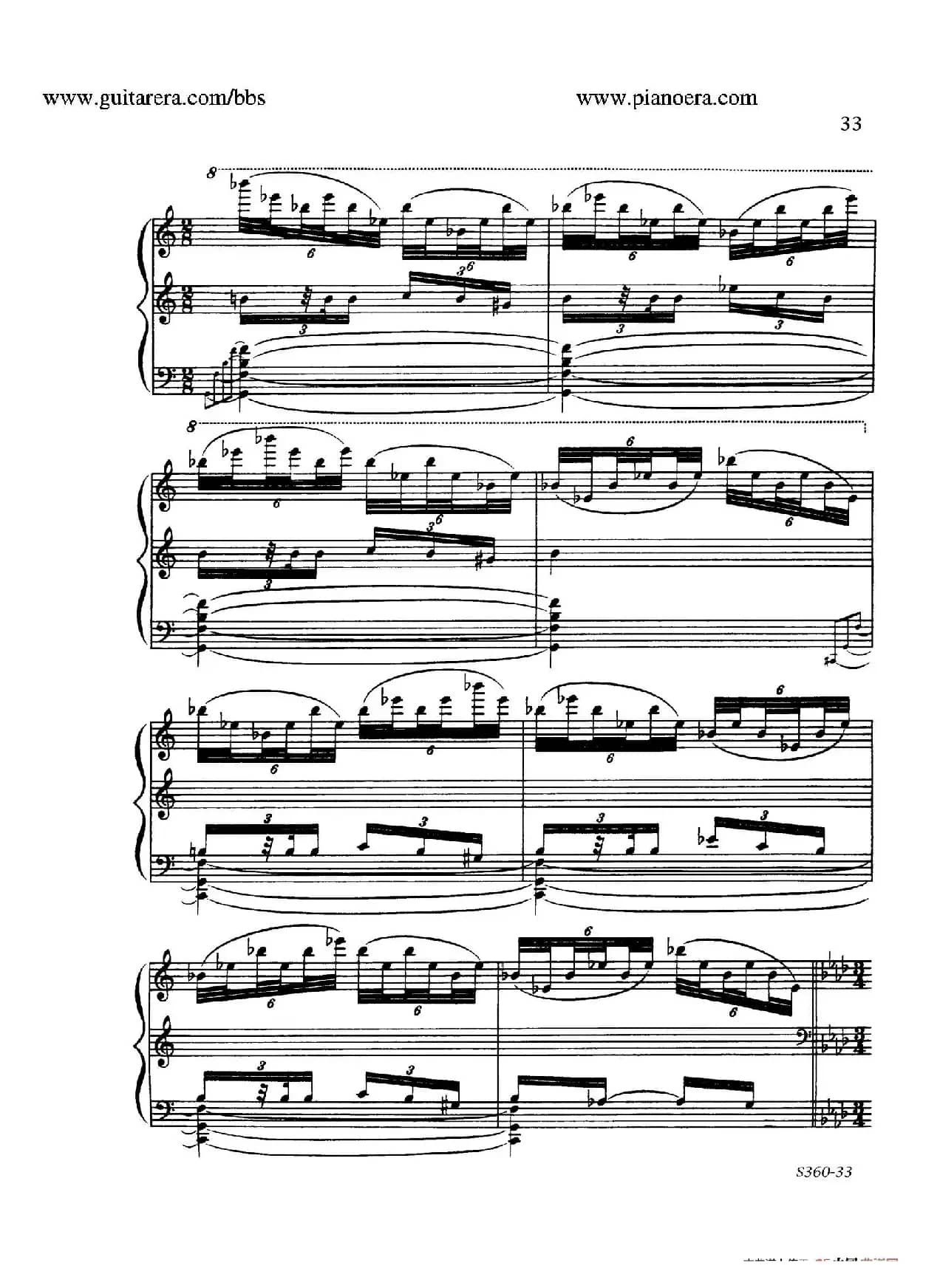 Fourth Piano Sonata S.360（第四钢琴奏鸣曲）