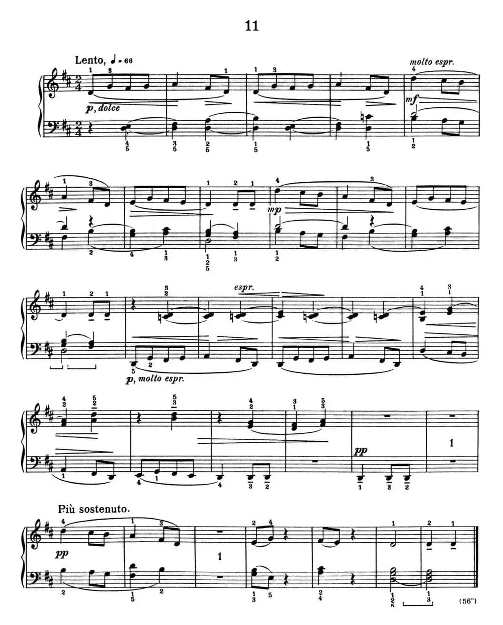 For Children Sz.42（献给孩子们·11）