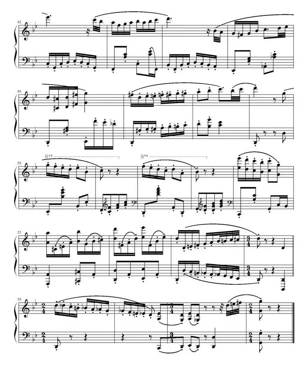 Star Bach Comic（《来自星星的你》BGM.4）