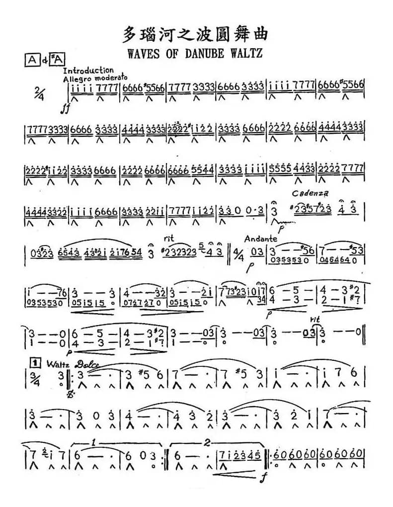 多瑙河之波圆舞曲
