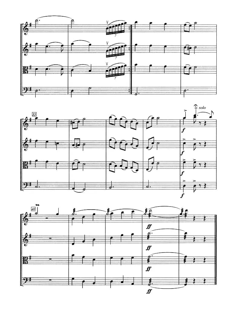 桑塔·露琪亚（弦乐四重奏）