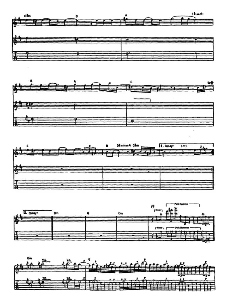 决不信任陌生人（电吉他）