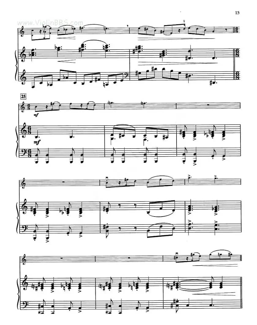 THE CHAMBER OF SECRETS（小提琴+钢琴伴奏）